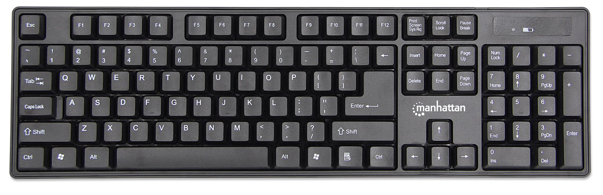 Kit de teclado y mouse MANHATTAN 178990